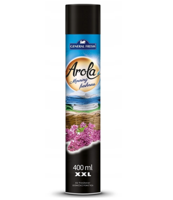 Arola General Fresh Świeżość poranka odświeżacz powietrza aerozol 400ml 