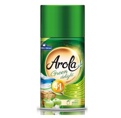 Arola General Fresh Freshmatic Zielona Rozkosz zapas do samouwalniającego odświeżacza powietrza 250ml