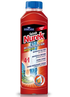 Nurek General Fresh do zalania ciepłą wodą środek do udrażniania rur 400g