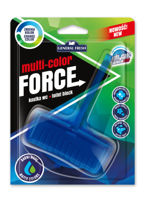 General Fresh Multi Color Force Morska zawieszka do toalety WC 40g