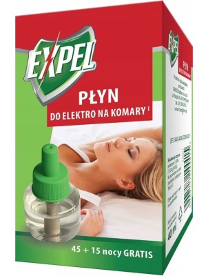 Expel płyn do urządzenia elektronicznego na komary 60 nocy