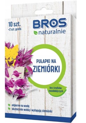 Bros Naturalnie Pułapka lep na ziemiórki 10+2