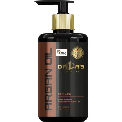 Dalas Argan maska do włosów z pompką 900ml