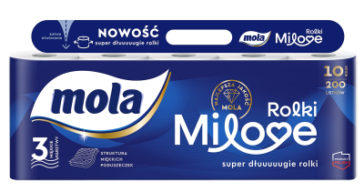 Mola Milove papier toaletowy 3-warstwowy 10 szt.