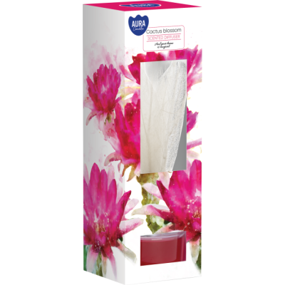 Bispol dz50l-361 Aura KWIAT KAKTUSA dyfuzor zapachowy z liściem - 50ml