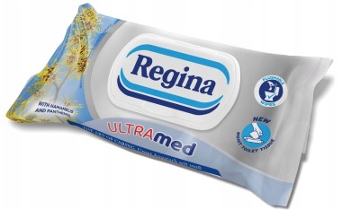 Regina Ultra Med papier nawilżany 42 listki