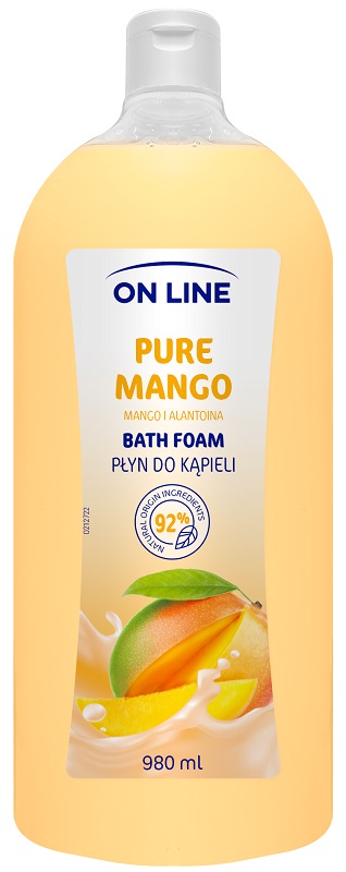 On Line Pure Mango płyn do kąpieli 980ml