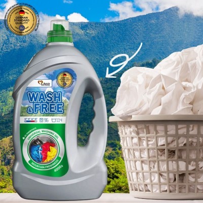 Wash & Free Mountain Freshness żel do prania 4kg