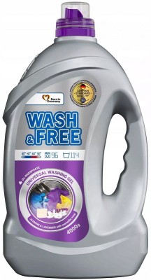 Wash & Free Jaśmin, Lawenda i Mydło Marsylskie żel do prania tkanin 4kg