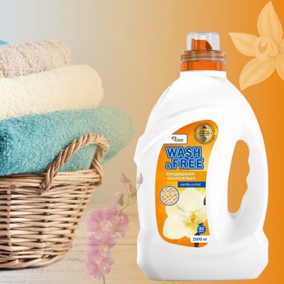 Wash & Free Vanilla and Orchid płyn do płukania tkanin 2l