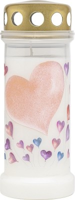 Bolsius Baloniki znicz z metalowym deklem 12 sztuk