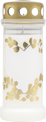 Bolsius Serce znicz z metalowym deklem 12 sztuk