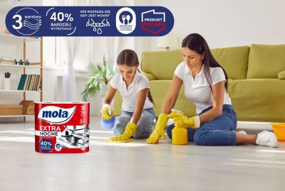 Mola Extra Mocne ręcznik kuchenny 2 rolki
