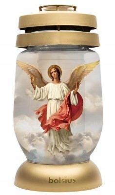 Bolsius Anioł lampion 3s 17 znicz 6 sztuk