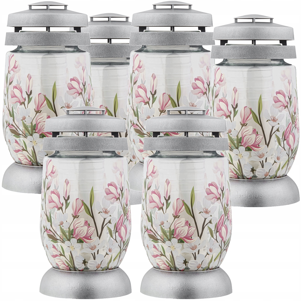 Bolsius Magnolia lampion 3s 15 znicz 6 sztuk
