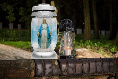 Bolsius Maryja lampion 3s 02 znicz 6 sztuk