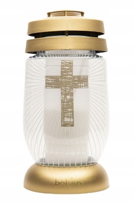 Bolsius Krzyż lampion  3s 04 znicz 6 sztuk