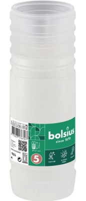 Bolsius wkład parafinowy do zniczy RP5 zgrzewka 15 sztuk (113h)