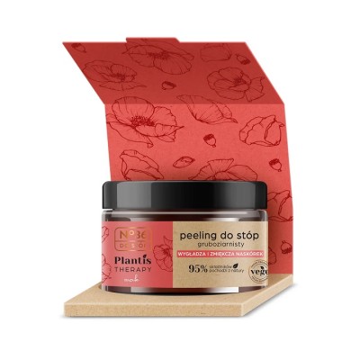No36 Plantis Therapy Mak gruboziarnisty peeling do stóp 100ml