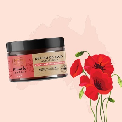No36 Plantis Therapy Mak gruboziarnisty peeling do stóp 100ml
