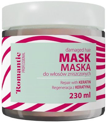 Romantic Professional Keratin regenerująca maska do włosów 230ml