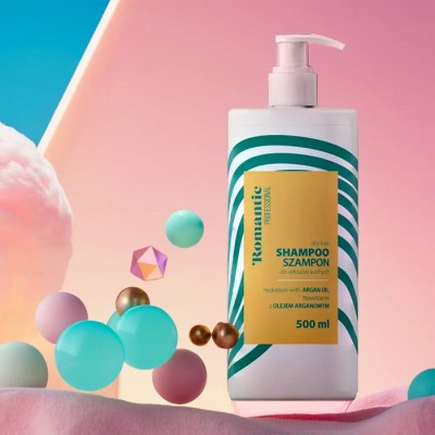Romantic Professional Argan nawilżający szampon do włosów 500ml