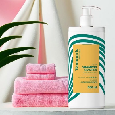 Romantic Professional Argan nawilżający szampon do włosów 500ml