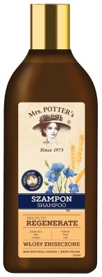 Mrs. Potter's potrójna moc ziaren szampon do włosów zniszczonych 390ml