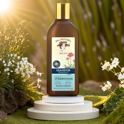 Mrs. Potter's potrójna moc korzeni  szampon do włosów cienkich 390ml