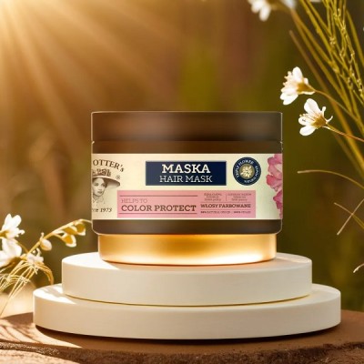 Mrs. Potter's potrójna moc kwiatów maska do włosów farbowanych 230ml