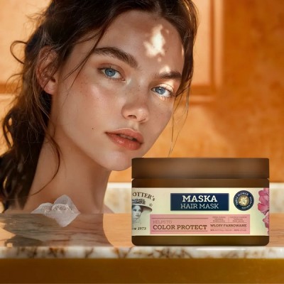 Mrs. Potter's potrójna moc kwiatów maska do włosów farbowanych 230ml