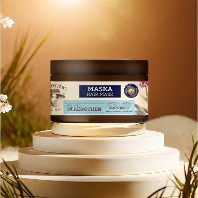 Mrs. Potter's potrójna moc korzeni maska do włosów cienkich 230ml