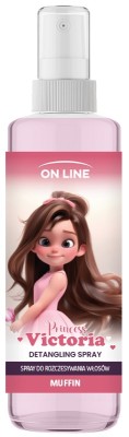 On Line Kids Princess Victoria spray do włosów dla dzieci 200ml