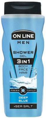 On Line Men Deep Blue męski żel 3w1 pod prysznic  410ml