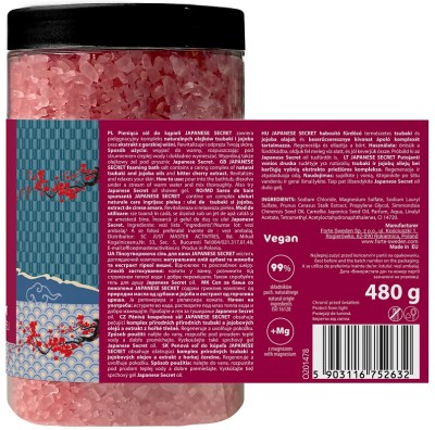 On Line Senses Japanese Secret sól do kąpieli 480g