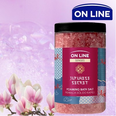 On Line Senses Japanese Secret sól do kąpieli 480g