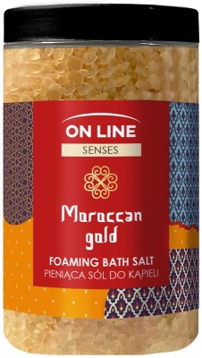 On Line Senses Moroccan Gold sól do kąpieli 480g