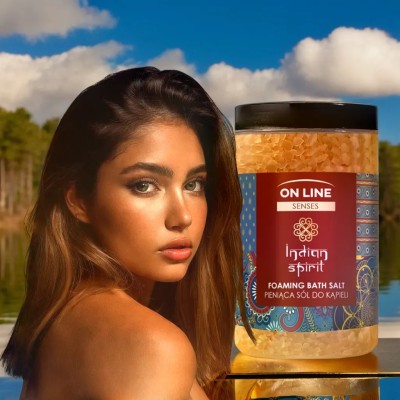 On Line Senses Indian Spirit sól do kąpieli 480g
