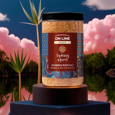 On Line Senses Indian Spirit sól do kąpieli 480g