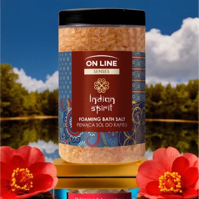 On Line Senses Indian Spirit sól do kąpieli 480g