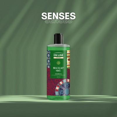 On Line Senses Brasilian Vibes żel pod prysznic 500ml
