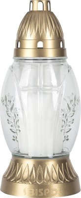 Bispol 3045 bezbarwny znicz szklany 5 sztuk