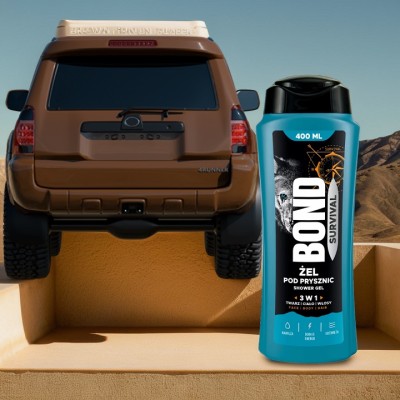Bond Survival żel pod prysznic 3w1 dla mężczyzn 400ml