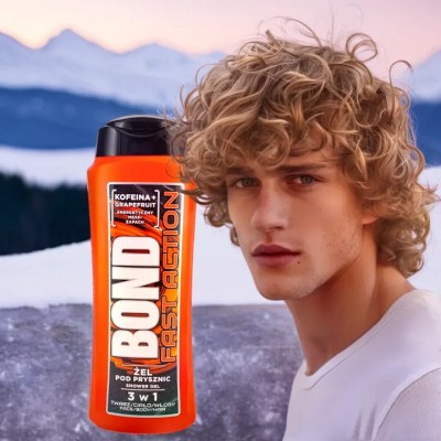 Bond Fast Action Kofeina i Grapefruit żel pod prysznic 3w1 dla mężczyzn 400ml