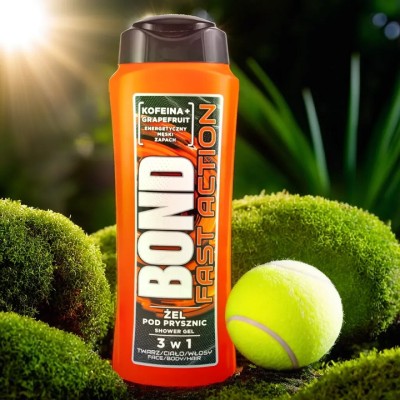 Bond Fast Action Kofeina i Grapefruit żel pod prysznic 3w1 dla mężczyzn 400ml