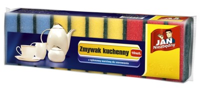 Jan Niezbędny zmywak do naczyń 10 szt.