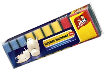 Jan Niezbędny zmywak do naczyń 10 szt.