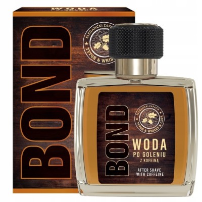 Bond Whisky woda po goleniu z kofeiną 100ml