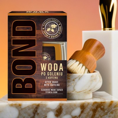 Bond Whisky woda po goleniu z kofeiną 100ml