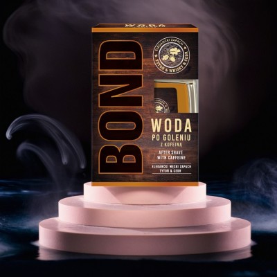 Bond Whisky woda po goleniu z kofeiną 100ml